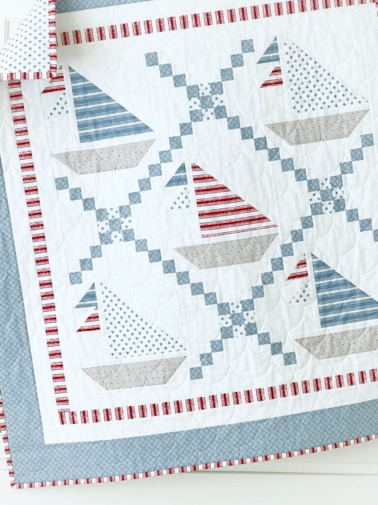 Set Sail quilt pattern for baby quilts picture 2