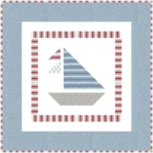 Set Sail wall hanging pattern