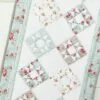 Starflower Medley table runner pattern for scraps