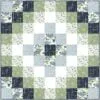 Oasis quilt pattern in baby size