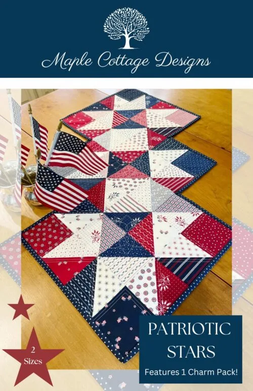 Patriotic Stars Table Runner Pattern - Image 4