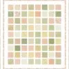 Charm Pack quilt pattern Charmingly quilt pattern in throw size in Flower Girl fabrics