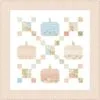 Baby quilt pattern Fairytale Pumpkins quilt pattern.