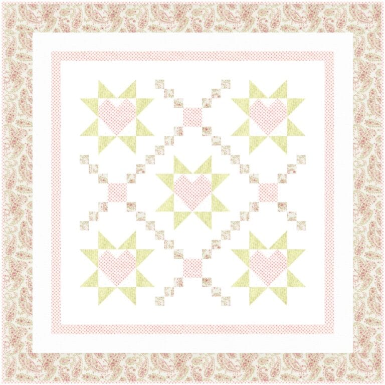 Baby Quilt Kit – Loving Wishes Baby Quilt Kit