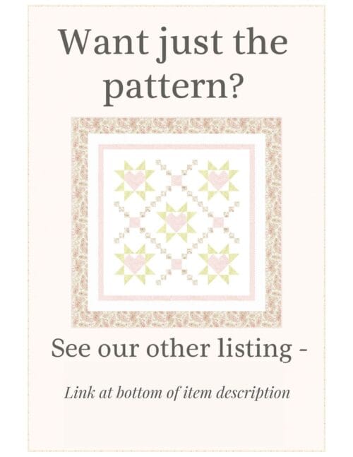 Baby Quilt Kit - Loving Wishes Baby Quilt Kit - Image 3