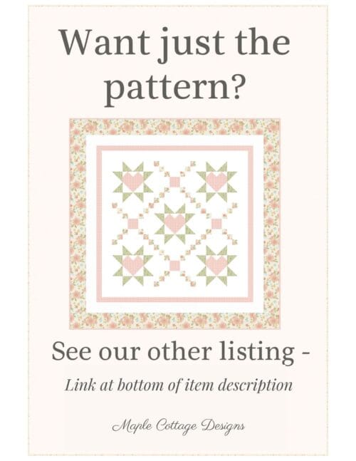 Baby Quilt Kit - Loving Wishes Baby Quilt Kit - Image 3