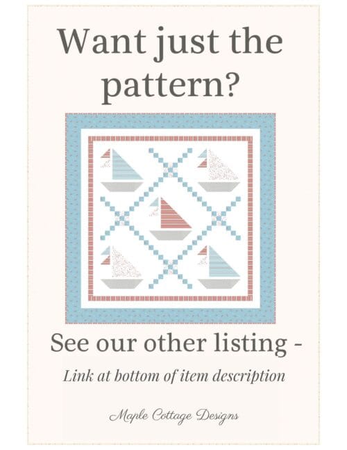 Want just the pattern? See the link at bottom of Item Details.